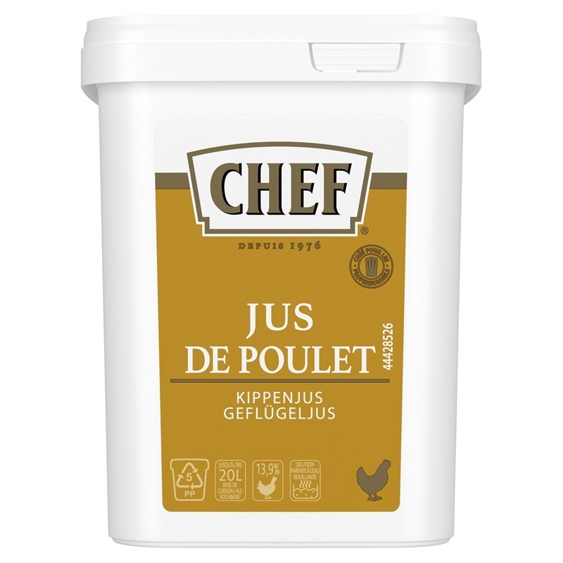 CHEF GEFLUEGELJUS 600G DOSE