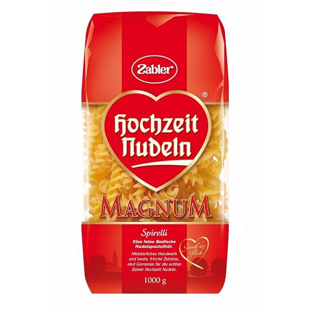 ZABLER HOCHZEIT NUDELN SPIRELLI 1KG