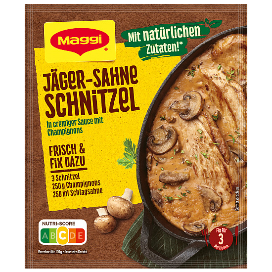 MAGGI FIX FUER JAEGER - SAHNE - SCHNITZEL 27G