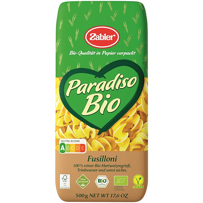 ZABLER PARADISO BIO FUSILLONI 500G