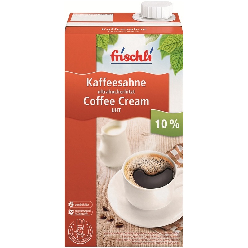 FRISCHLI KAFFEESAHNE 10% FETT 1KG