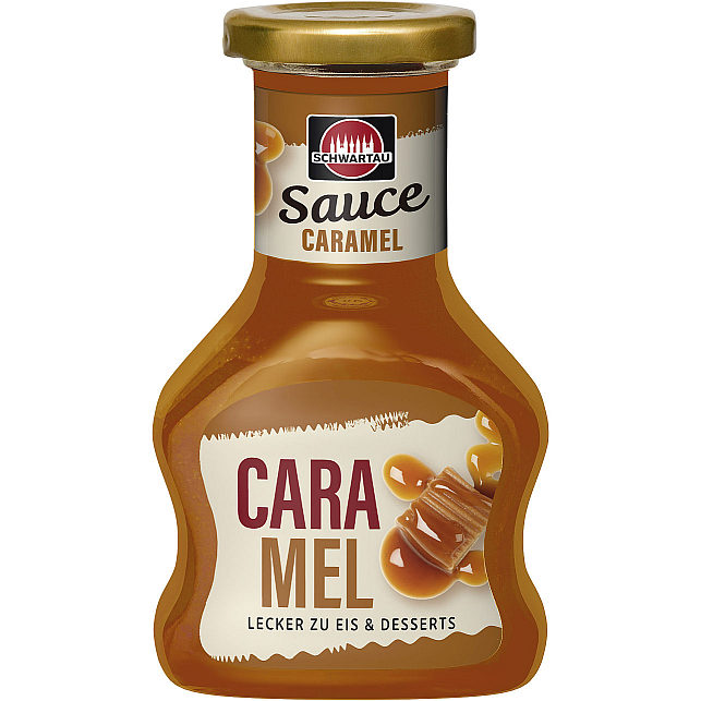 SCHWARTAU DESSERT - SAUCE CARAMEL 125ML FLASCHE 