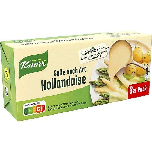 KNORR SAUCE HOLLANDAISE 3 STUECK PACKUNG