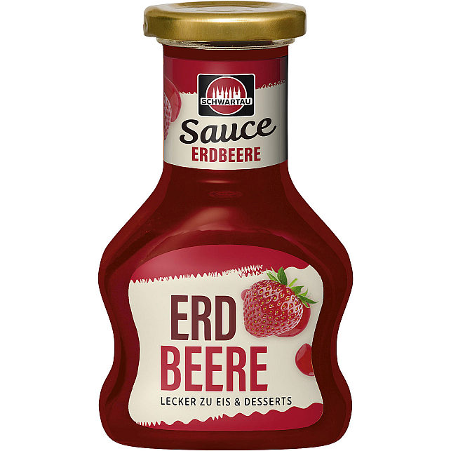 SCHWARTAU DESSERT - SAUCE ERDBEERE 125ML FLASCHE