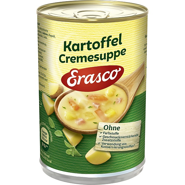 ERASCO KARTOFFEL - CREMESUPPE 390ML