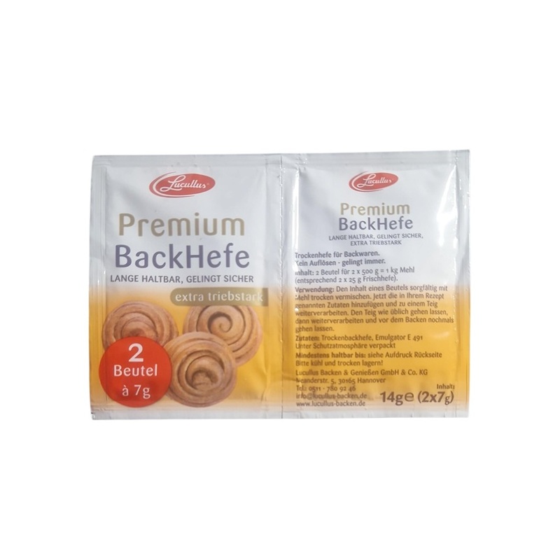 LUCULLUS PREMIUM BACKHEFE 2 X 7G BEUTEL