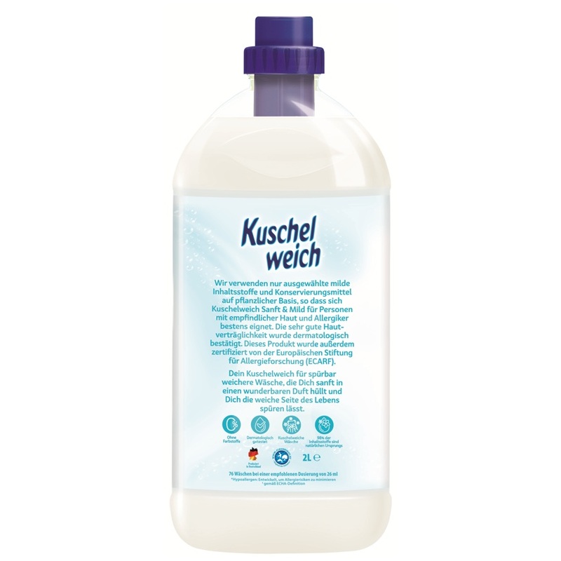 KUSCHELWEICH SANFT & MILD WEICHSPUELER 2L