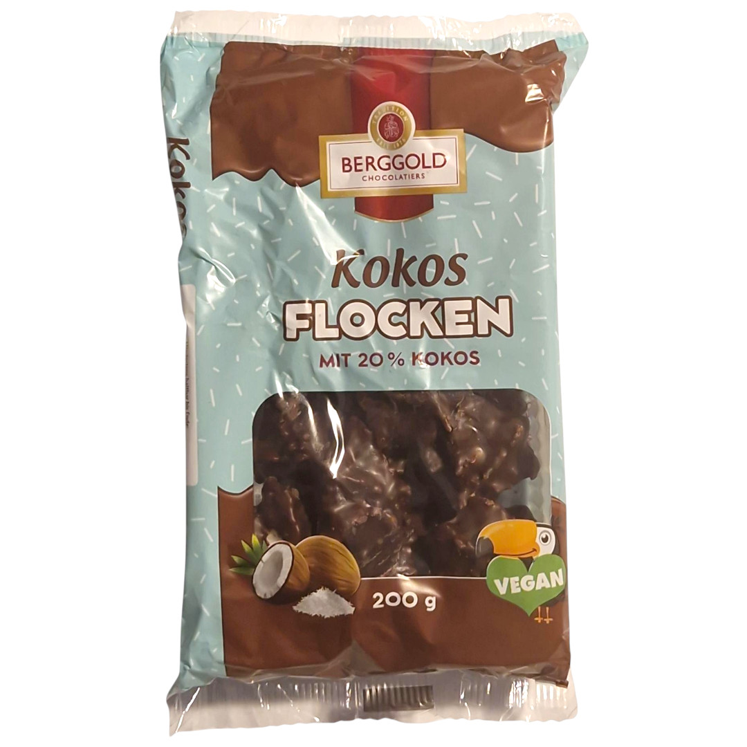 BERGGOLD KOKOS FLOCKEN MIT 20% FLOCKEN 200G - VEGAN