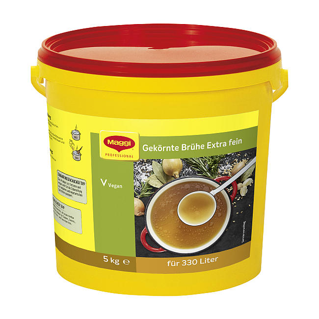 MAGGI GEKOERNTE BRUEHE EXTRA FEIN ERG. 312.5L 5KG