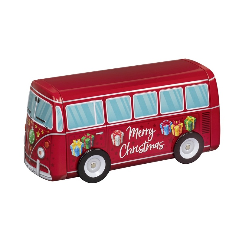 WICKLEIN BUS - DOSE MIT BUNTEN SCHOKO - ALLERLEI 300G