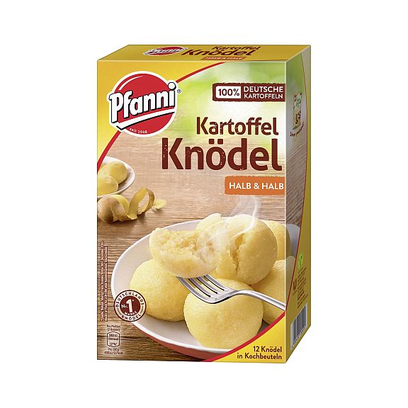 PFANNI KARTOFFELKNOEDEL ´ DER KLASSIKER ´ HALB & HALB 12 STUECK